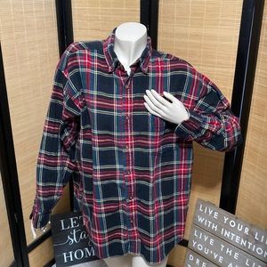 Trails end XL flannel button down shirt
